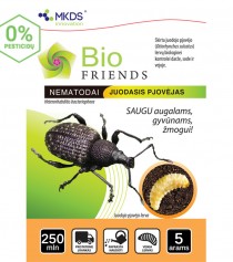 Nematodai JUODOJO PJOVĖJO lervoms (H. bacteriophora) 250mln./5 a